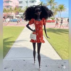 45th Anniversary Kitty Perkins Barbie Custom Restyled